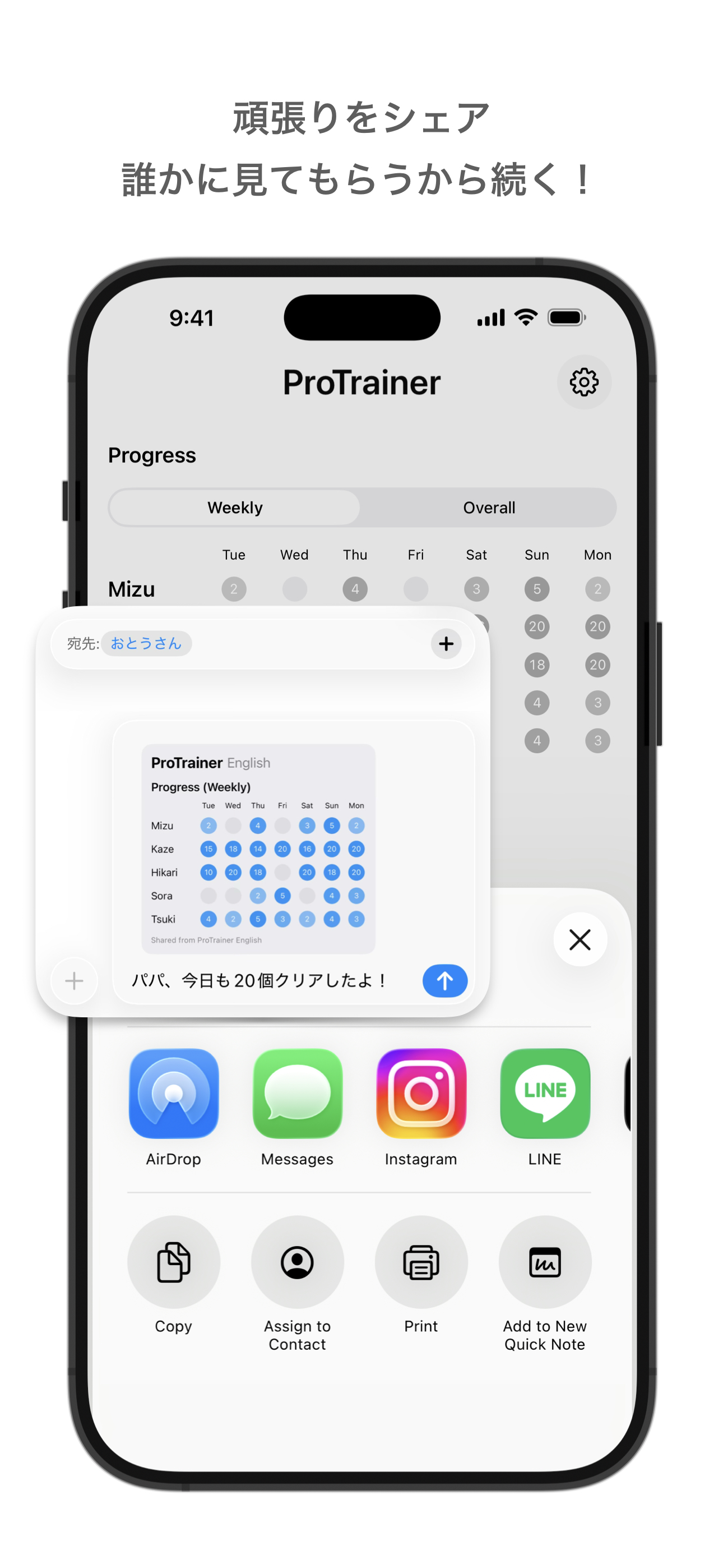 Progress Screen